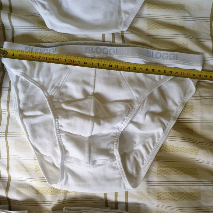 Sloggi Figi majtki slipy białe NOWE