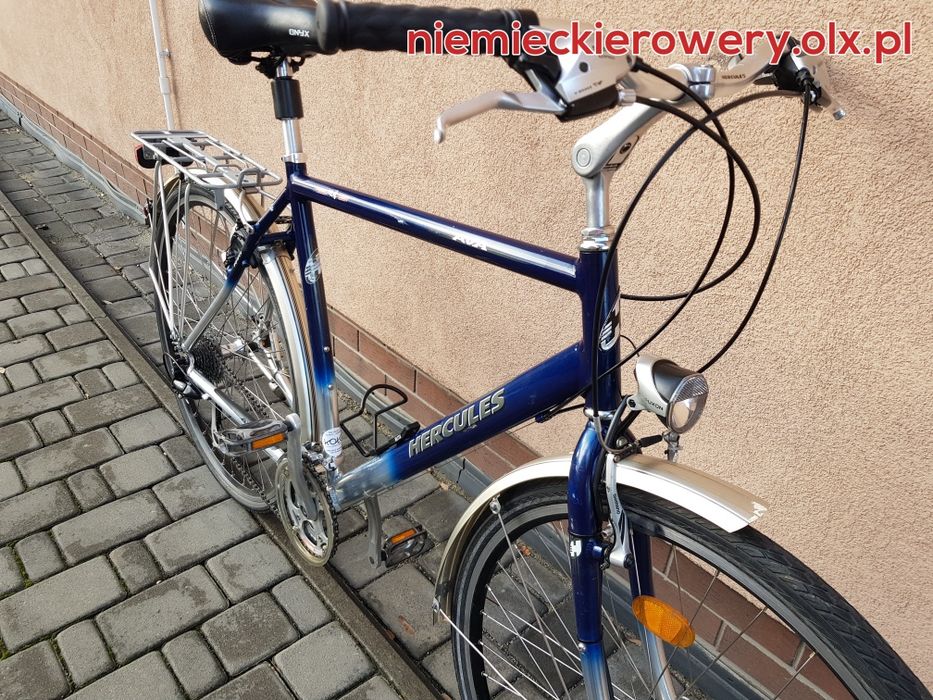 Rower męski trekkingowy HERCULES koła 28 SHIMANO ALIVIO alu WYSYŁKA