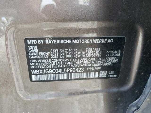 2020 Bmw X1 XDRIVE28I