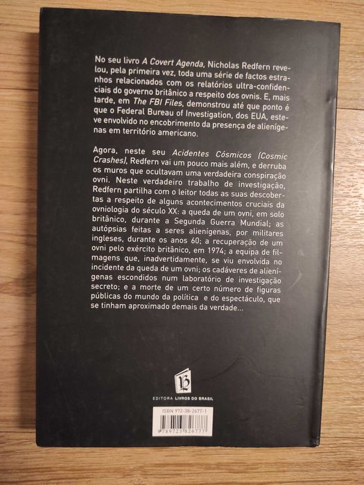Nicholas Redfern -Acidentes Cósmicos (Portes incluídos)