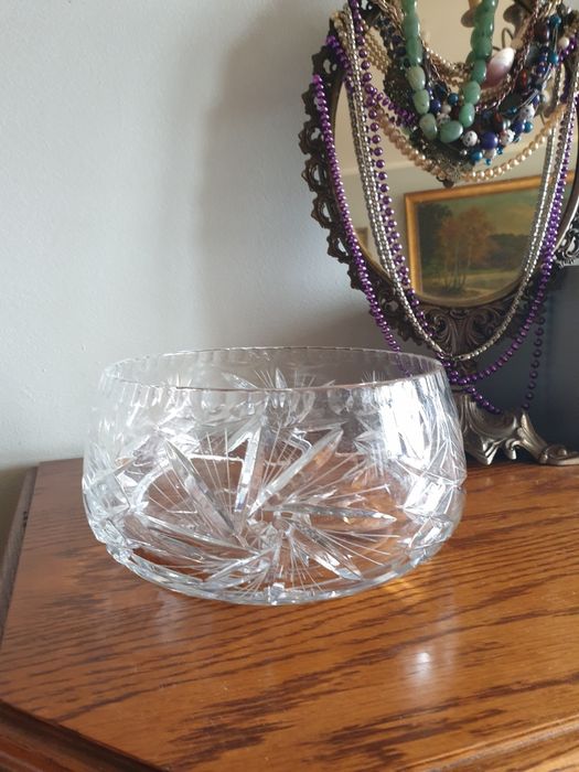 Kryształowa salaterka