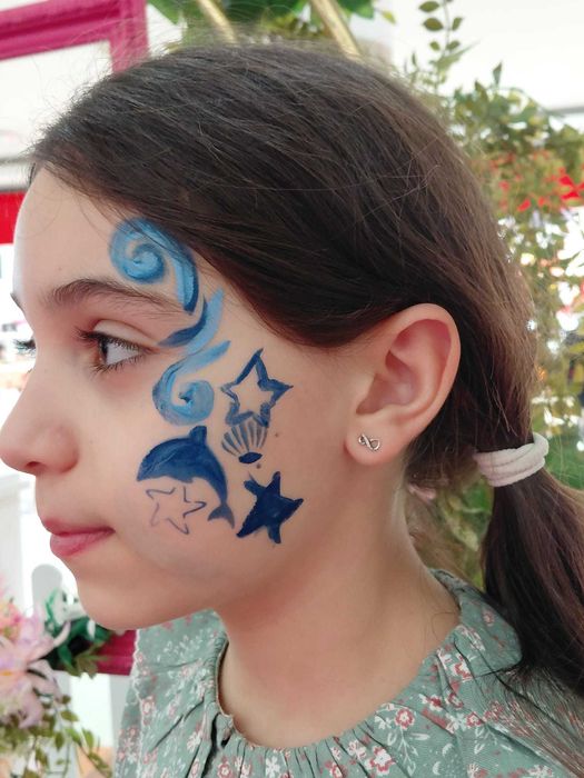 Pinturas faciais para festas Infantis