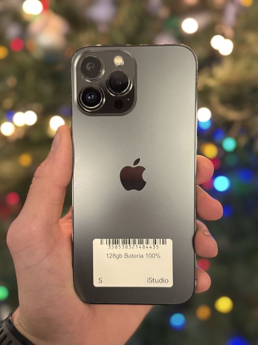 WYPRZEDAŻ iPhone 13 Pro Max 128GB BATERIA 100% GWAR 12 miesiecy RATY0%