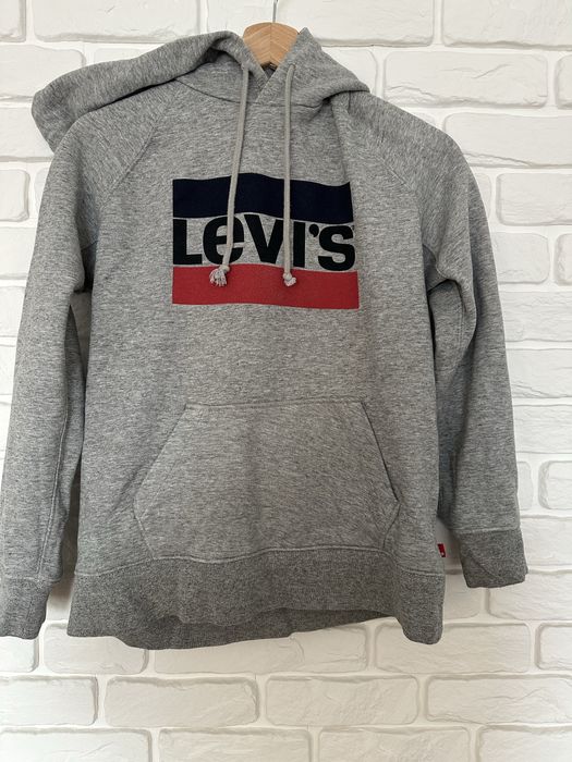 Bluza bawelniana Levis xs/s szara