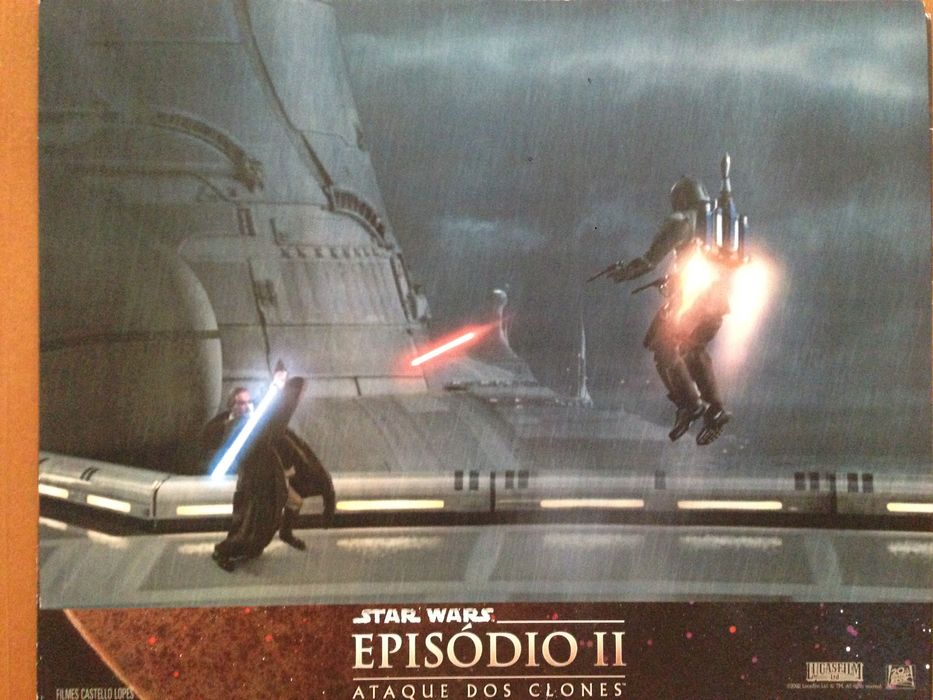 Cartazes filme  Star Wars Episode II The Ataque dos Clones originais