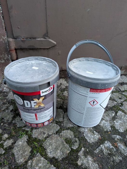 Sopro Fuga epoksydowa DFX srebrny szary 17