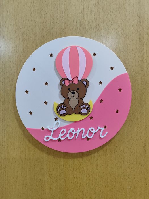 Placas personalizadas com nome