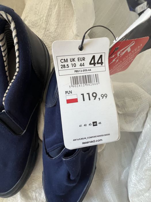Trampki meskie Reserved 44 podiadam 42 i 41 po kilka sztuk