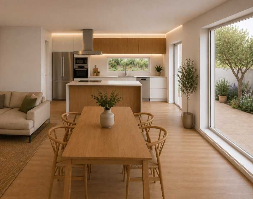 Moradia T2+1 - Reconstrução integral fase de acabamentos - Ervedeira