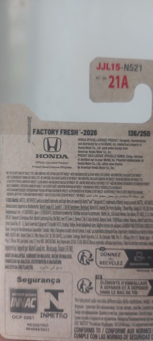 98 Honda prelude hot wheels