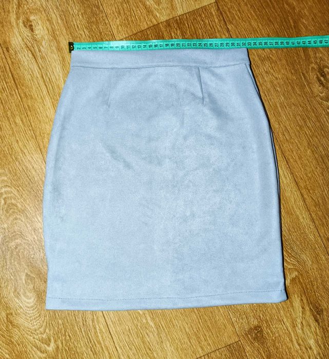 Стильна сіра спідниця під замш Colloseum. Розмір - XS,S.