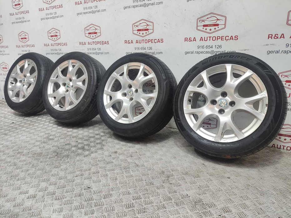 Conjunto Jantes R16 Alfa Romeo Mito 2008 a 2016 Original
