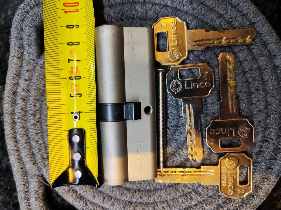 Canhão de fechadura de porta de alta segurança marca Lince