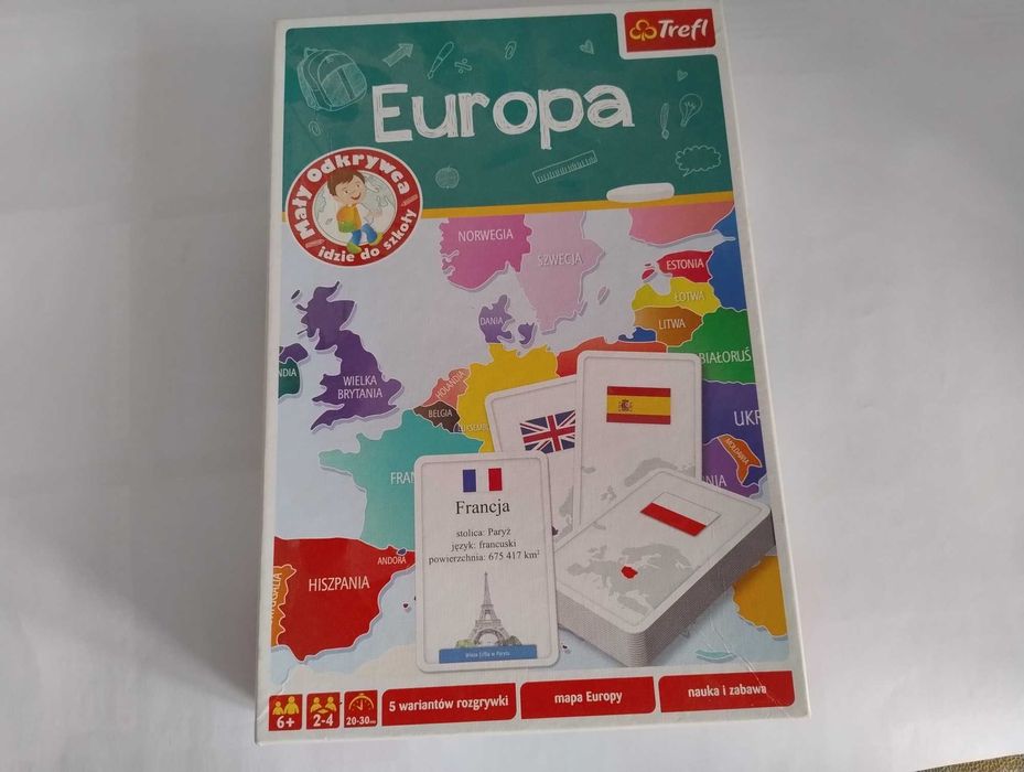 Europa - gra edukacyjna 6+