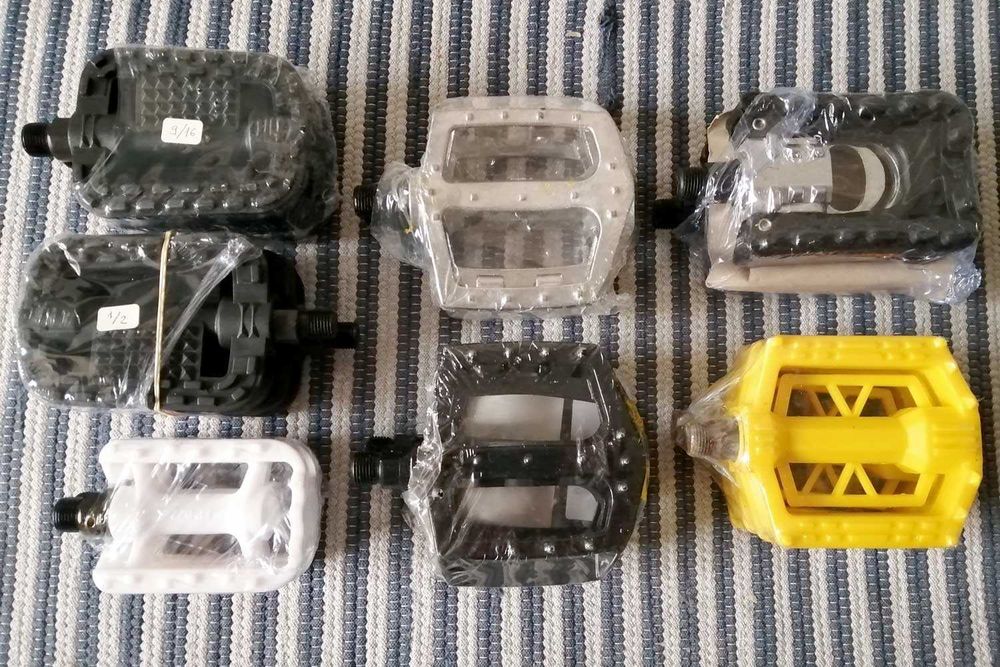 Pedais de bicicleta (vários estilos)