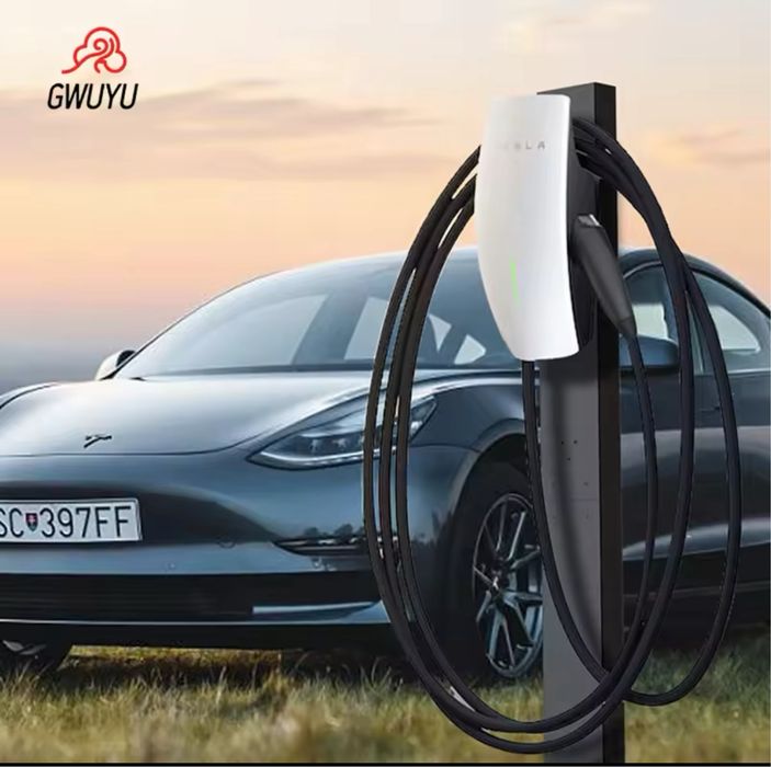 Poste Vertical p/ Wallbox c/ Sombra - Exterior