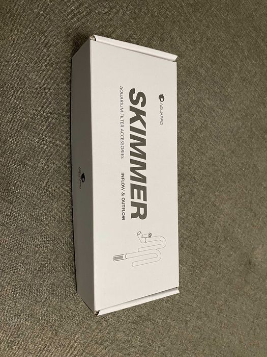 Вхідна та вихідна трубка для наноакваріума зі скіммером