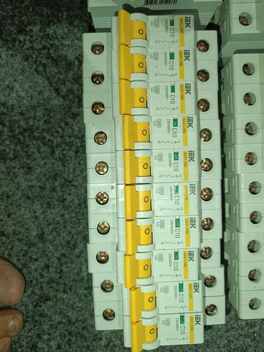 УЗО IEK ВД1-63 25А 30мА, ВА47-29М, ВА47-29 3P.