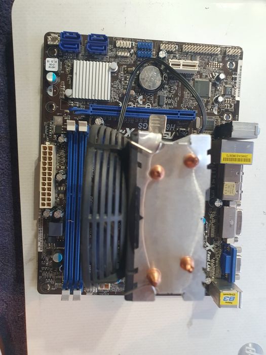 Комплект Материнка ASRock H61M-DGS lga 1155