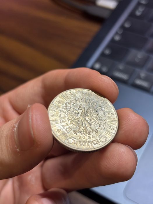 5zł piłsudski 1934 „dziadek”