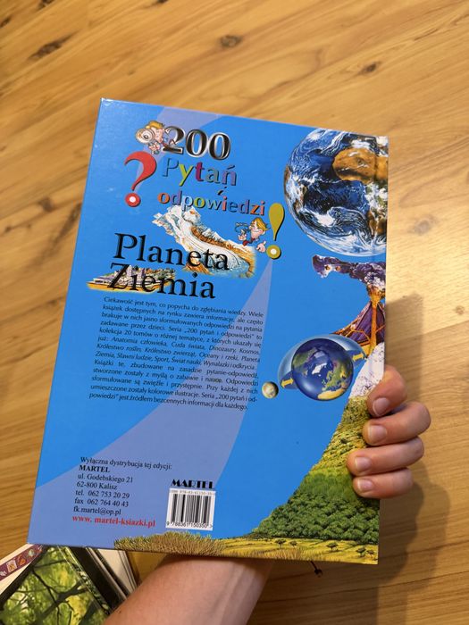 Książka 200 Pytań i odpowiedzi Planeta Ziemia