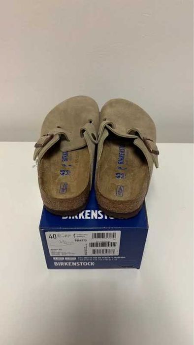 Birkenstock Boston Taupe 40