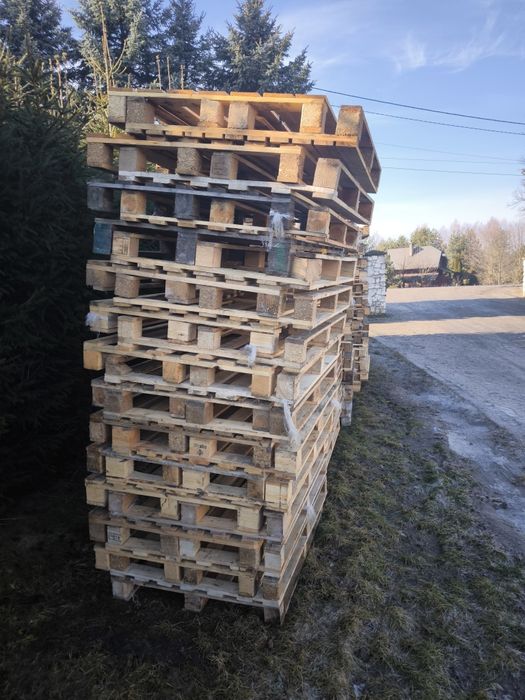 Palety EUR drewniane 120 x 80, 120 X 90 MIX