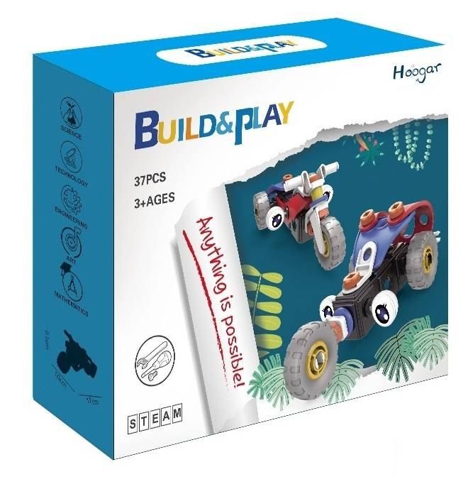 Młody inżynier klocki konstrukcyjne motocykle 40el