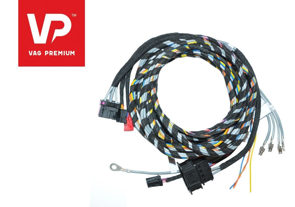 VW Passat B8 instalacja wiązka haka 5QO907383N hak holowniczy