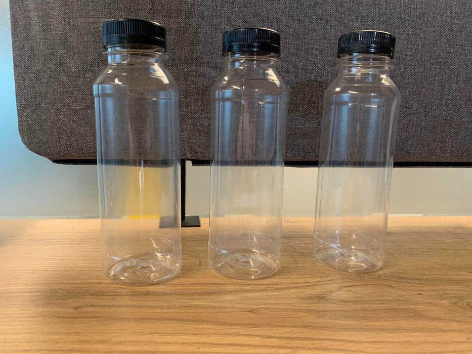 Бутылки пластиковые ПЭТ 350мл  с крышкой харчова пляшка 350 млз корком