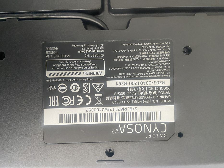 Teclado Razer Cynosa V2