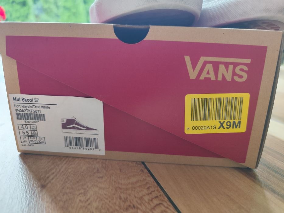 Tenisówki Vans 35, trampki, buty