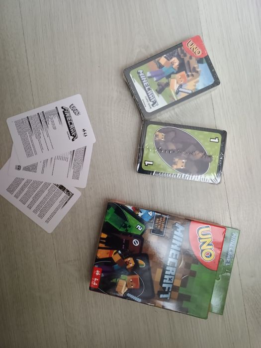 Уно гра Майнкрафт Mattel