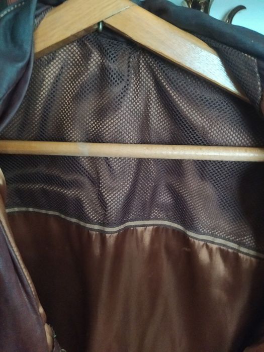 Куртка чоловіча шкіряна весна осінь