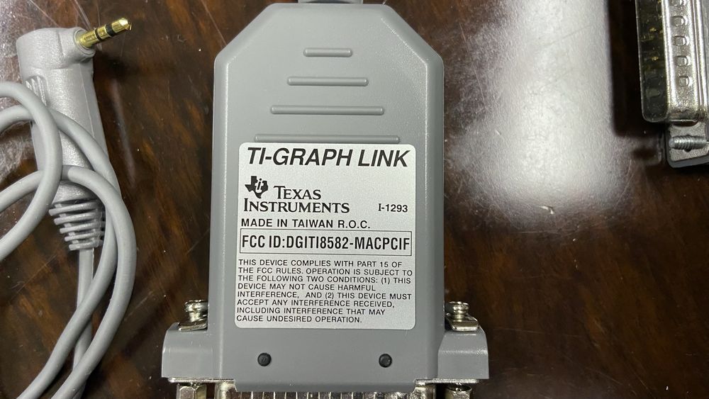 Texas TI Graph Link