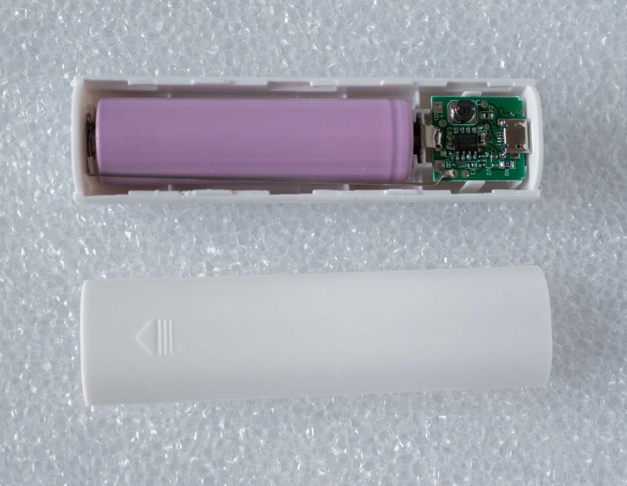 Корпус Power Bank для  1× 18650, портативний, USB