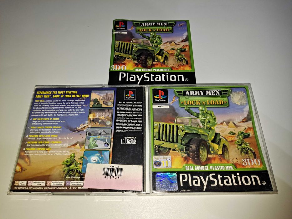 Army Men Lock 'n' Load - Sony PS1 PSX