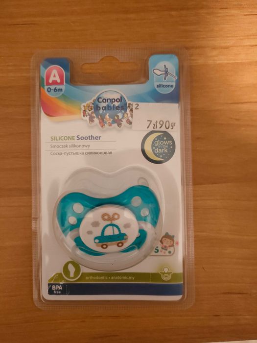 Smoczek silikonowy Canpol 0-6 NOWY