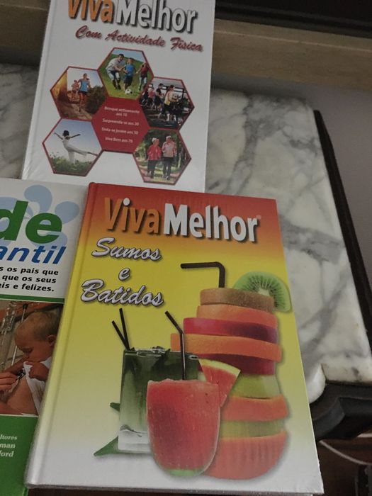 Viva Melhor 5 livros Novos