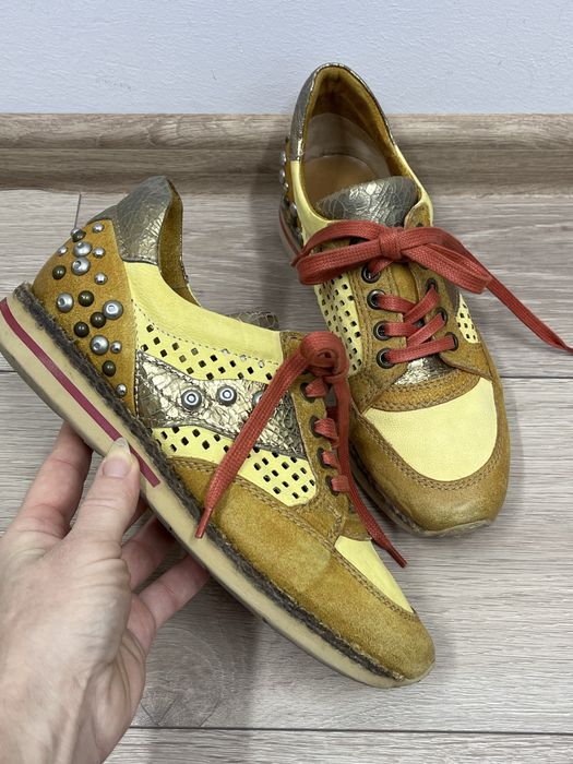 AS 98 Airstep шкіряні кросівки жіночі ручна робота італія р 37