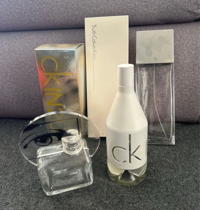 Puste  flakony  po  perfumach calvin klein CK