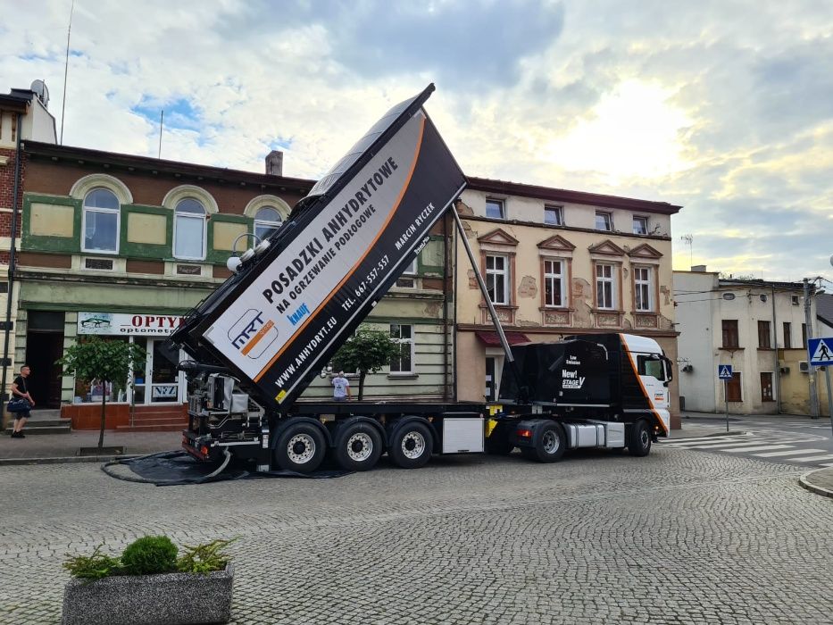 Wylewki, Posadzki anhydrytowe na ogrzewanie podłogowe, PIANOBETON