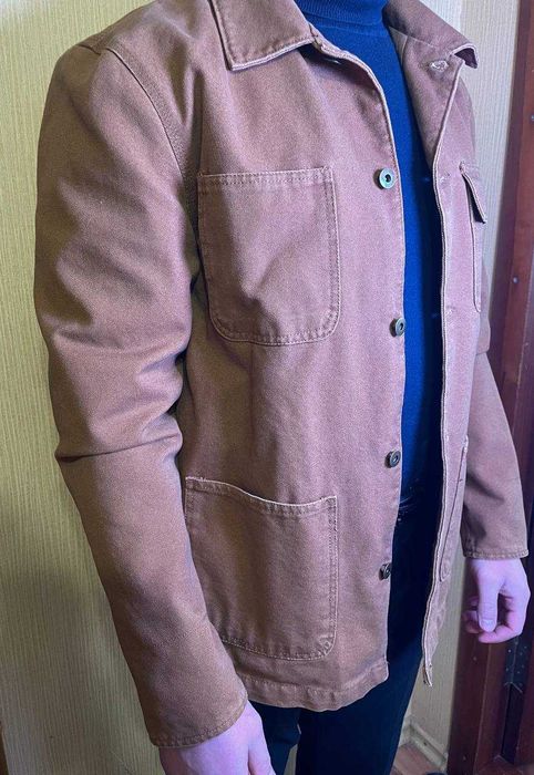Джинсовий піджак чоловічий | Золотистий | Casual стиль