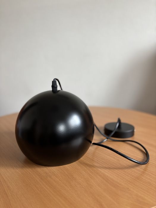 Lampa wisząca czarna