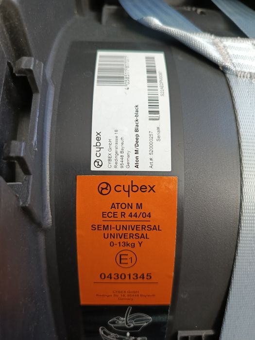 Fotelik Cybex 0-13kg