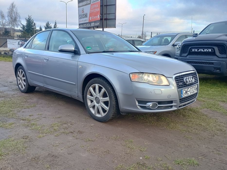 Audi A4 B7 3.0 TDI V6 Quattro | 253 tys. km | BOSE | Skóry | Z Niemiec
