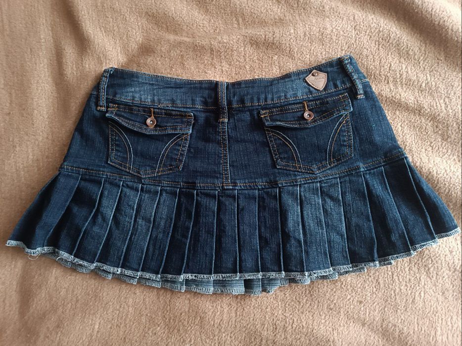 Вінтажна джинсова міні-спідниця Jane Thoman Y2K