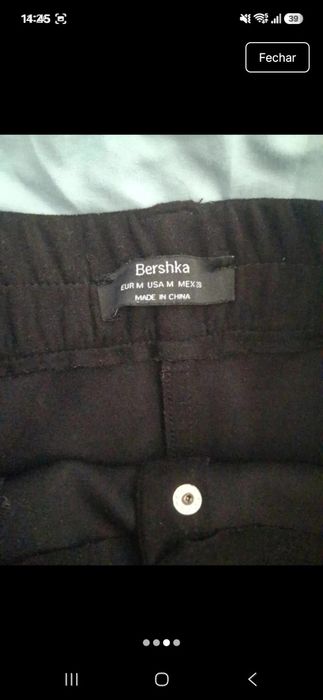 Mini saia preta da berska