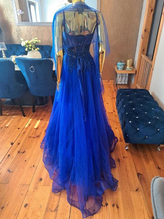 Suknia na studniówkę Paradise Glam Lapis Lazuli edt R36 Polski produce