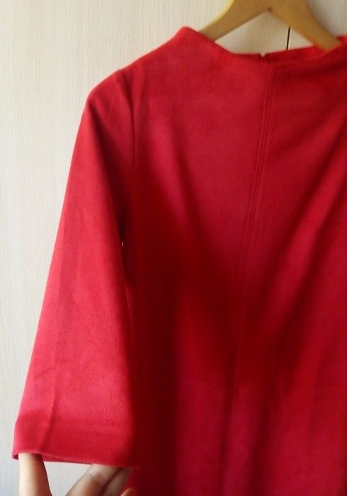 Маленькое красное платье размер eu36 наш 42